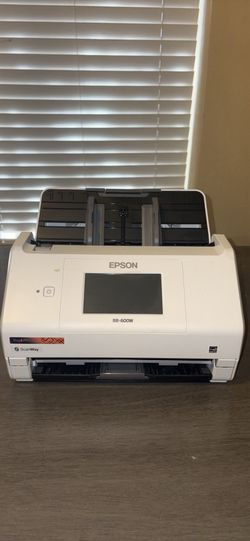 Epson RapidReceipt™ RR-600W Wireless Duplex Touchscreen  Desktop Receipt and Color Document Scanner