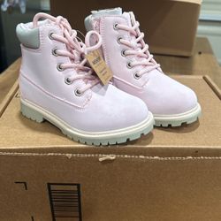 Pink  Combat Boots 9C