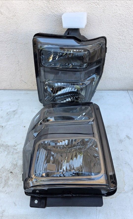 11-16 Ford F250 F350 F450 F550 Super Duty Headlights Luces Micas Calaveras Faros Faroles Focos Headlamps