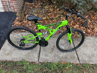 Huffy 26” Green Rock Creek Mountain Bike  