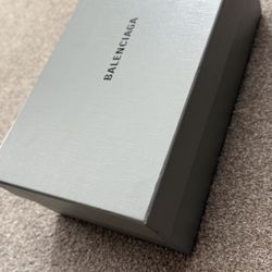BALENCIAGA Authentic Gray Empty Storage Gift Shoe Box
