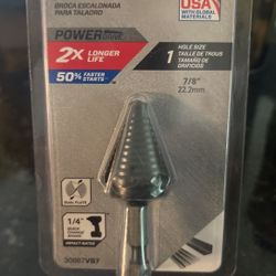 Lenox 7/8” Step Drill Bit