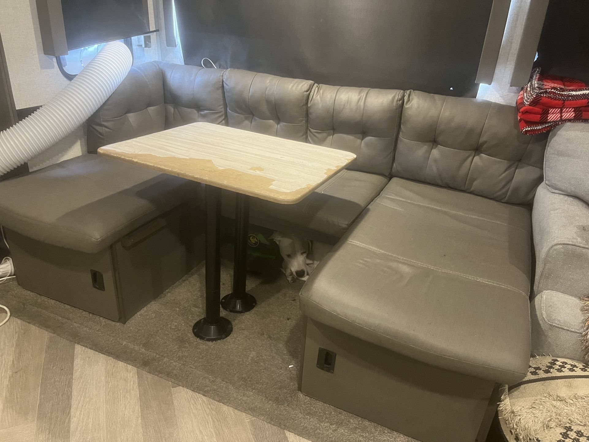 Travel Trailer Camper Rv Dinette Booth