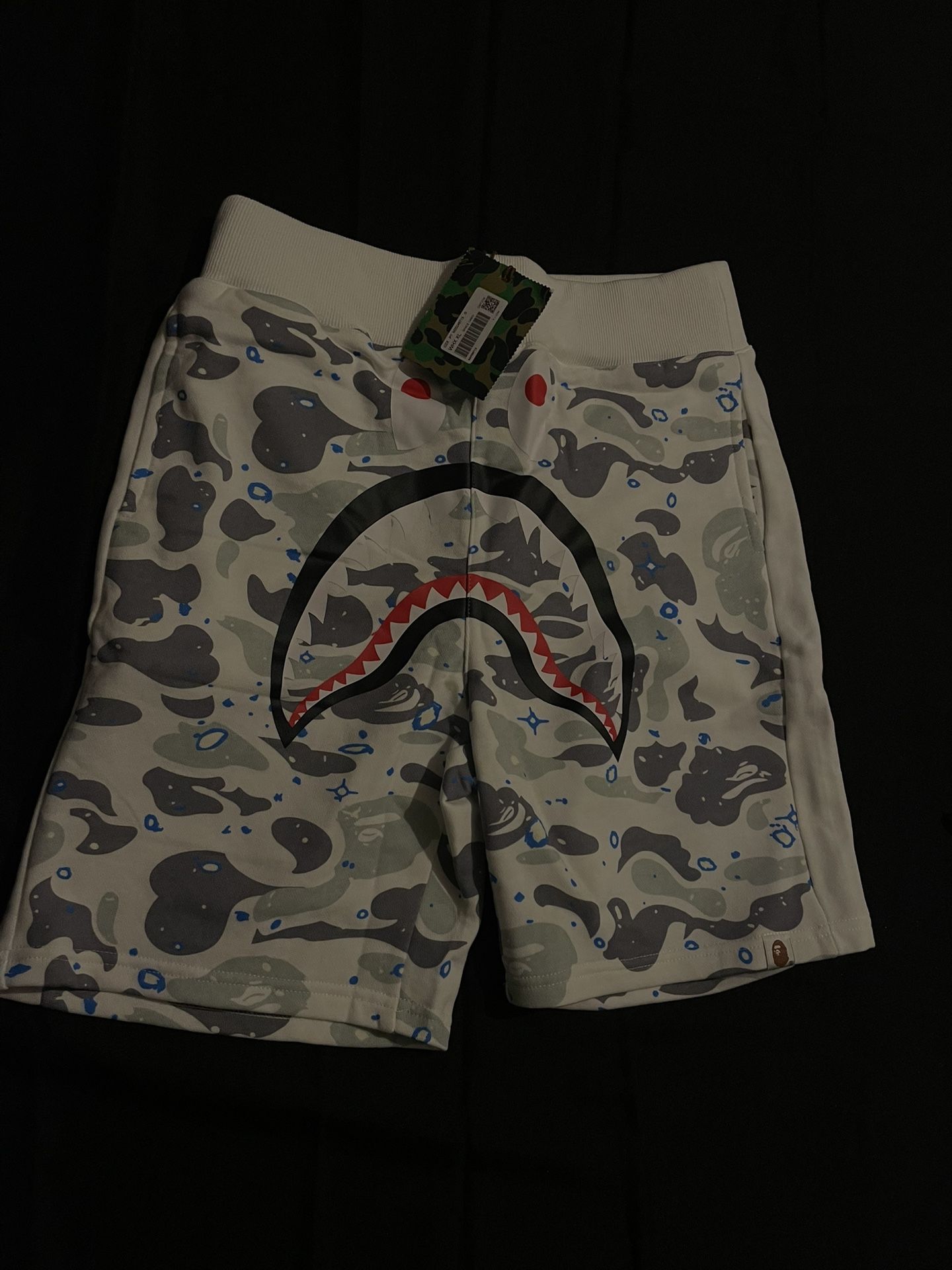 White Bape Shorts 