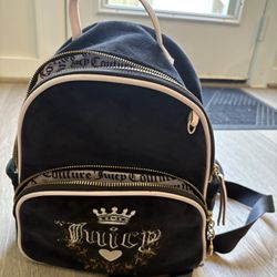 Black Juicy Couture Backpack Purse