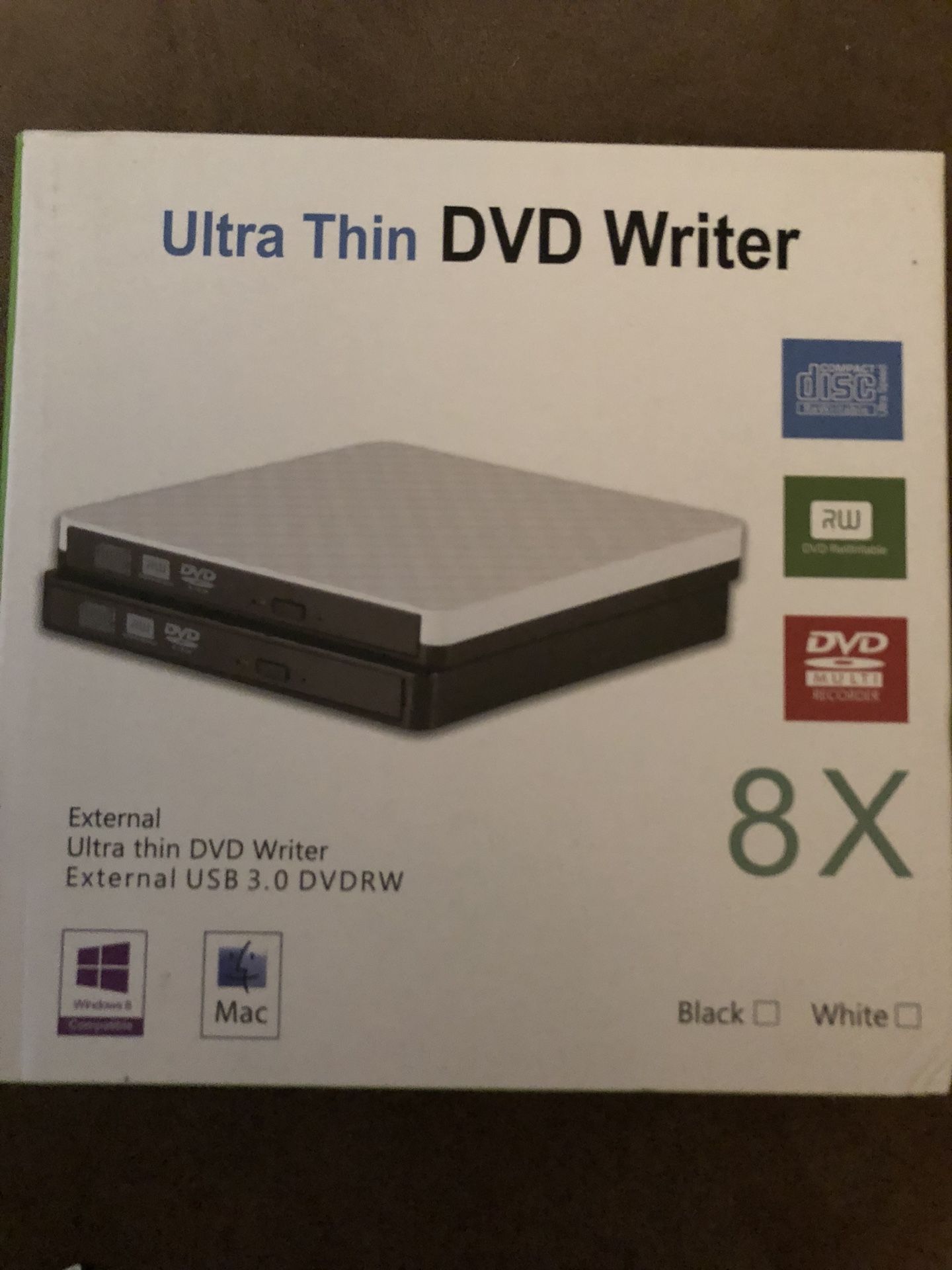 Ultra thin dvd writer