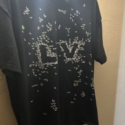 louis vuitton lv spread embroidery t-shirt