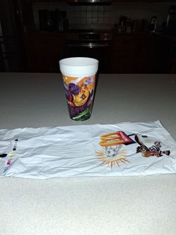 MCDONALD'S 2026 FIFA WORLD CUP GRIMACE CUP WITH BAG THAT IT CAME OUT OF