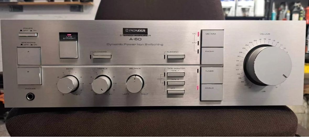 Vintage Pioneer A-60 Stereo Integrated Amplifier