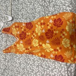 Small Orange Dress 
