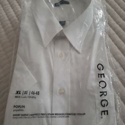 Dress Shirt short sleeves size XL(46-48) 