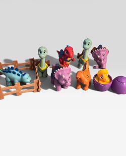 DINO RANCH Dinosaur & Figures Disney Jr Lot