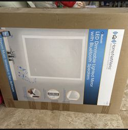 Speaker LED LIGHTED VANITY BATHROOM MIRROR