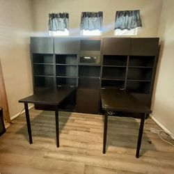 IKEA Desk & Cabinet System