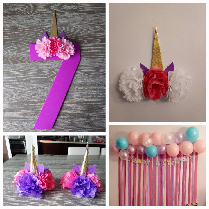 Unicorn Birthday Party Decorations 