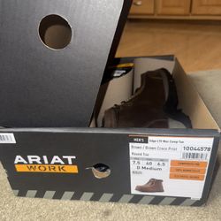 Ariat Work Crocodile Boots Size 7.5 Men New Steel Toe 