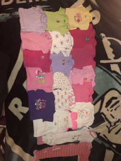 Nb - 0-3 months onesies and pjs