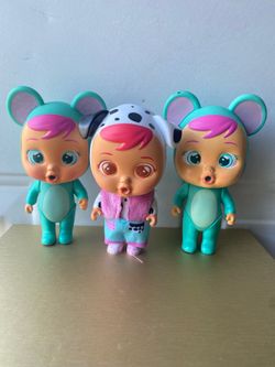 Cry Babies Magic Tears Doll Lala the Mouse Baby Toy Figure 5"