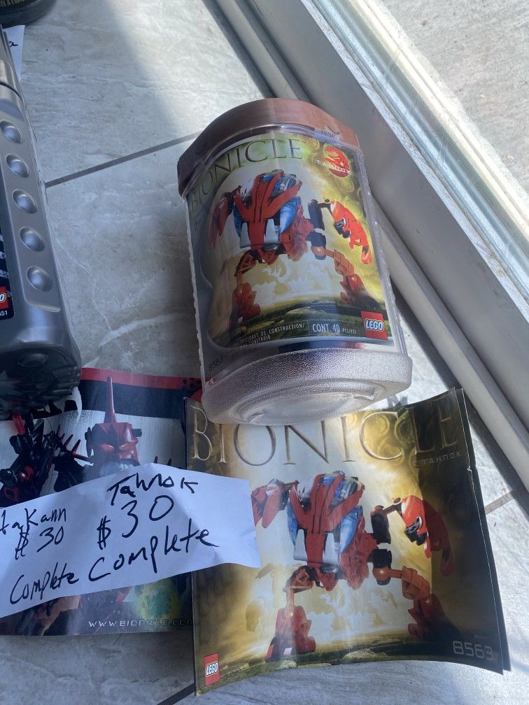 Bionicles Legos