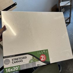 Stretched Canvas - 16" x 20"