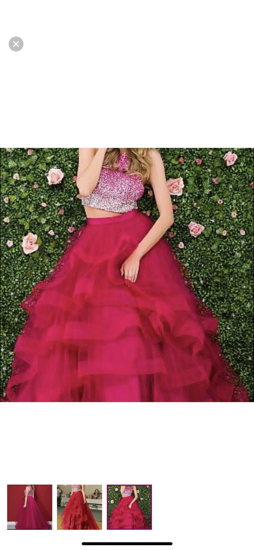 Jovani Two Piece Gown
