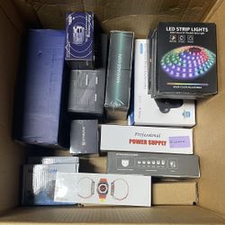 Loaded Box Of Goods New 