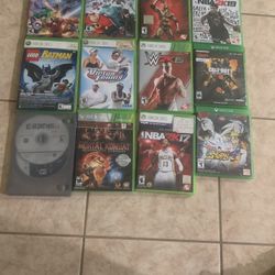 Xbox360 and Xbox One Games