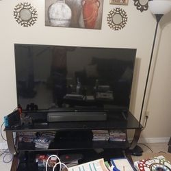 55 Inch LG Smart TV With Stand 