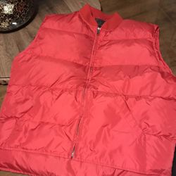 Eddie Bauer Red Vest Men’s L