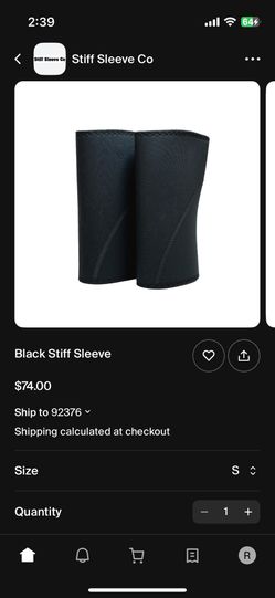 Stiff Knee Sleeves SIZE:S