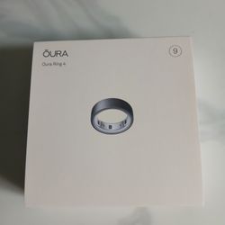 Silver Oura Ring size 4