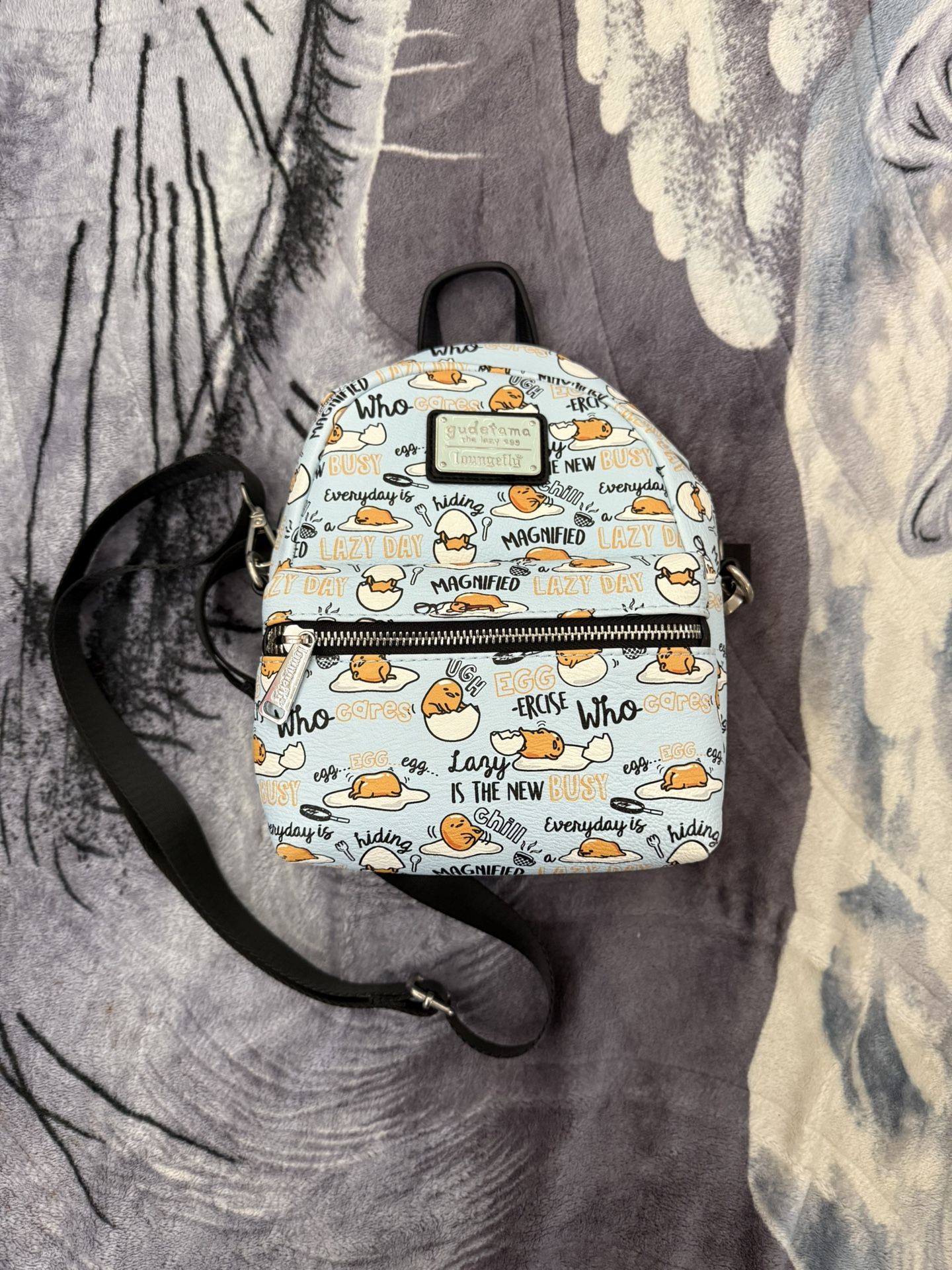 Loungefly Gudetama mini backpack