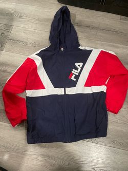 FILA windbreaker track jacket y2k retro vtg