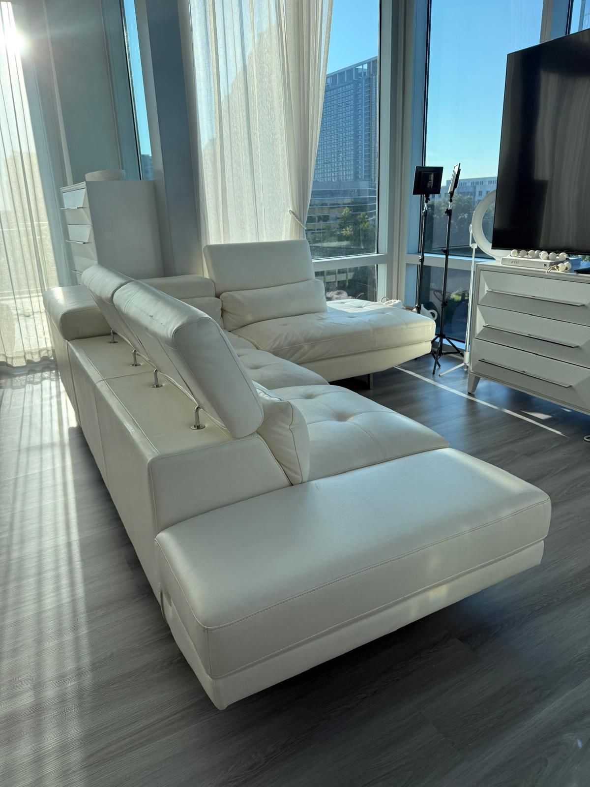 White Sofa