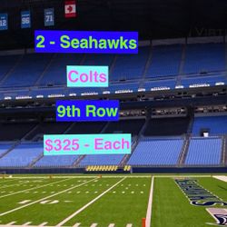 Seahawks Colts Tickets