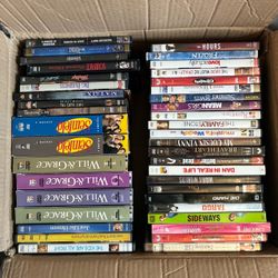 Large Lot of DVDs – 40+ Movies and TV Shows