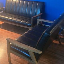 Mid-Century Modern Sofa Set