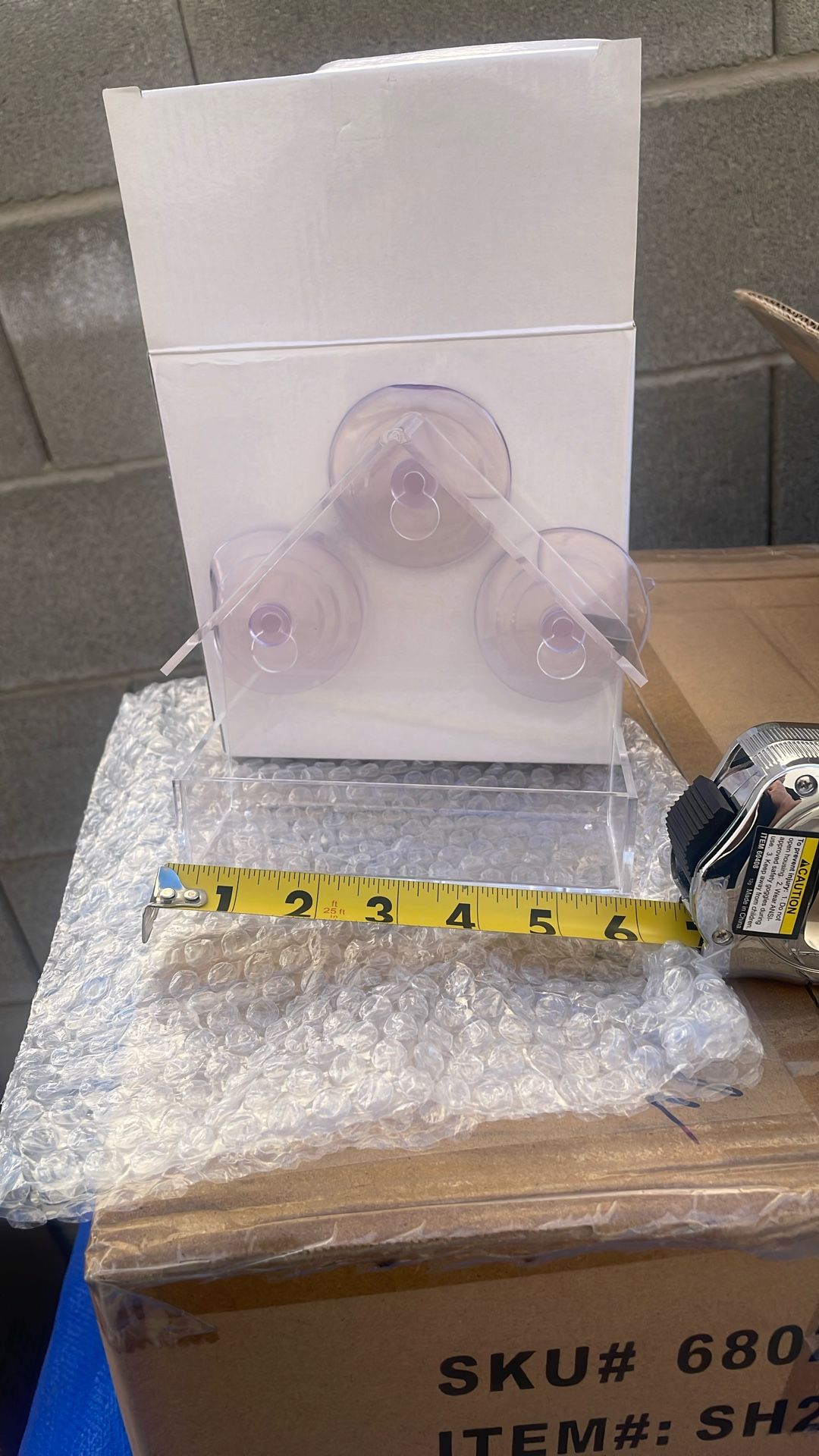 Case Of 24 Acrylic Window Bird Feeders