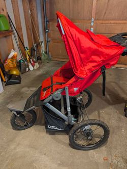 Joovy Zoom 360 Ultralight Jogging Stroller - Red