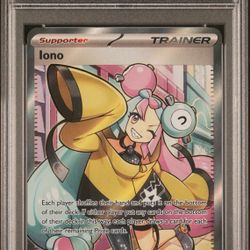 2023 POKEMON PAL EN-PALDEA EVOLVED | ULTRA RARE IONO 254 PSA 10