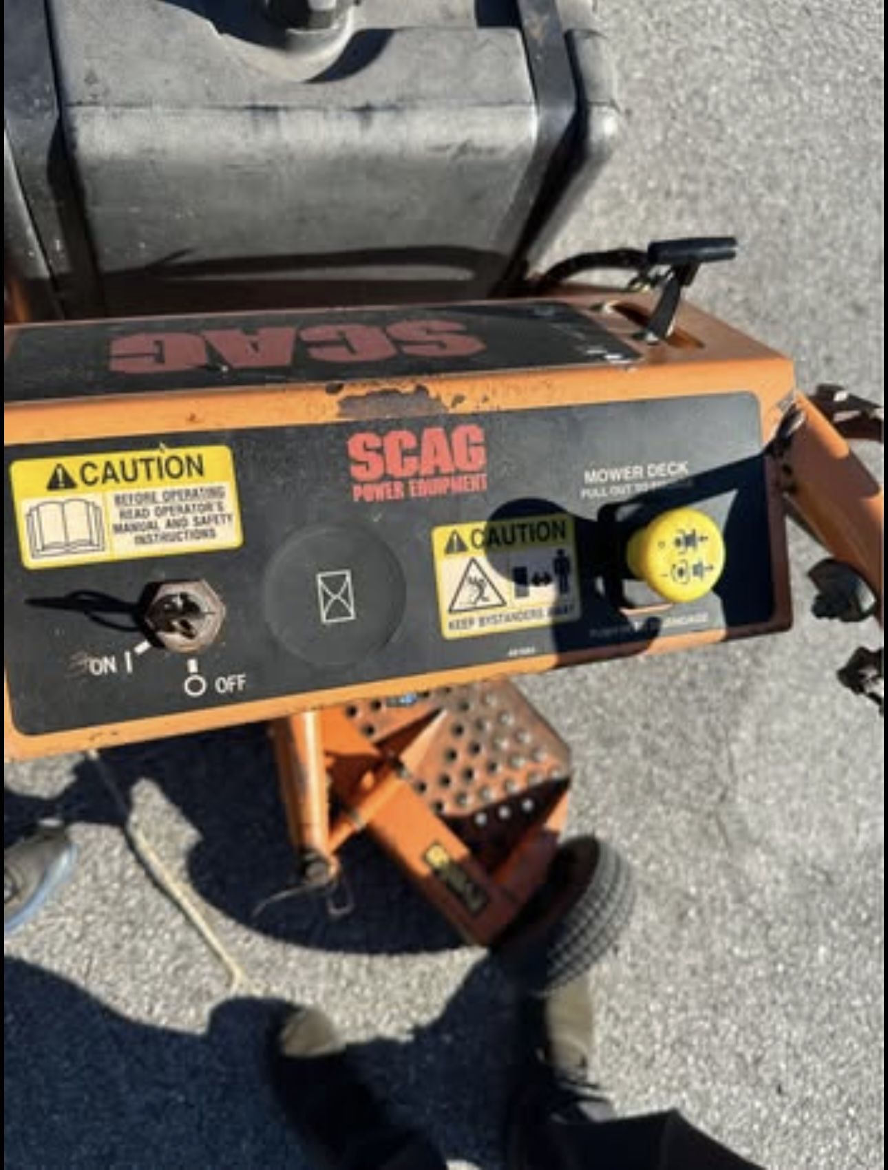 SCAG Mower
