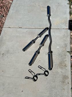 EZ Curl Bar with Spring Collars