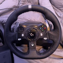 Xbox Steering Wheel I Barley Use It Its Brand New Only Used Once