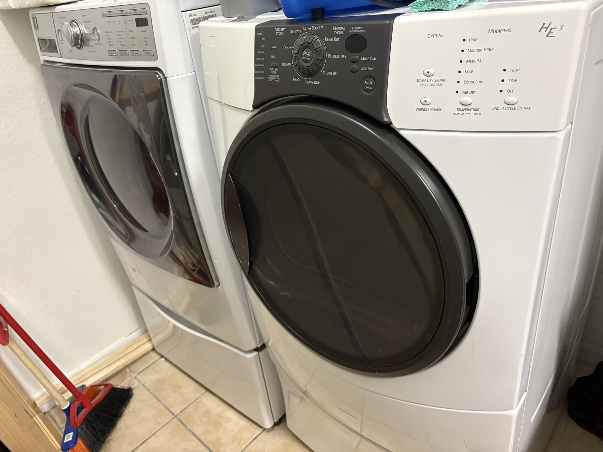 Washer and Dryer