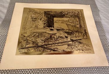 Vintage Gold Foil picture
