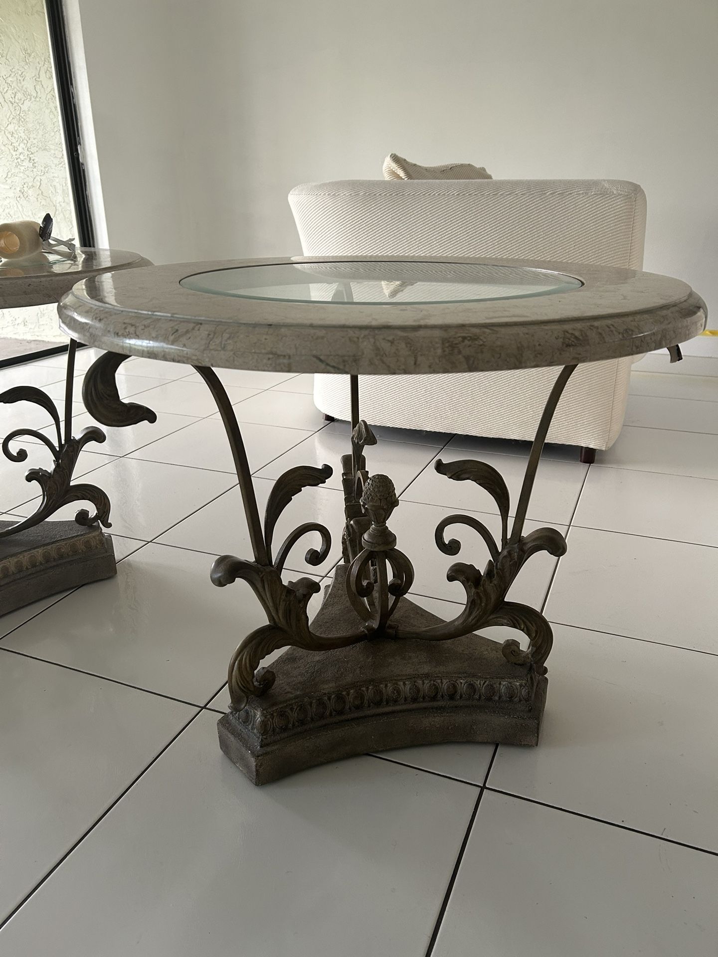 Tuscan Style End Tables