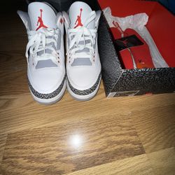 Jordan 3 Fire Red Size 13