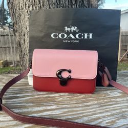 Coach Studio Shoulder Bag In Colorblock