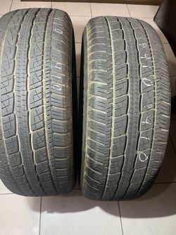 275/60/20. Two used tires please read description