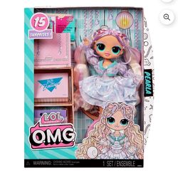 LOL Surprise OMG Pearla Fashion Doll with 15 Surprises, Mermaid Themed Fashions and Accessories, Kids Toy Gift Ages 4+